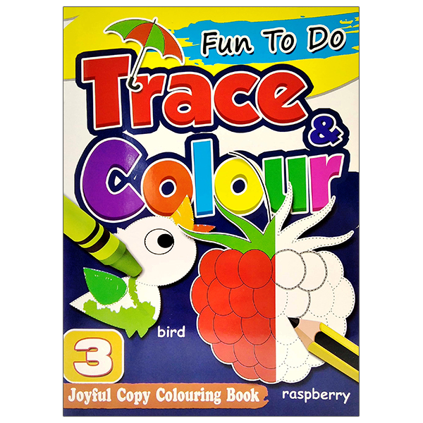 bộ fun to do trace & colours book 3