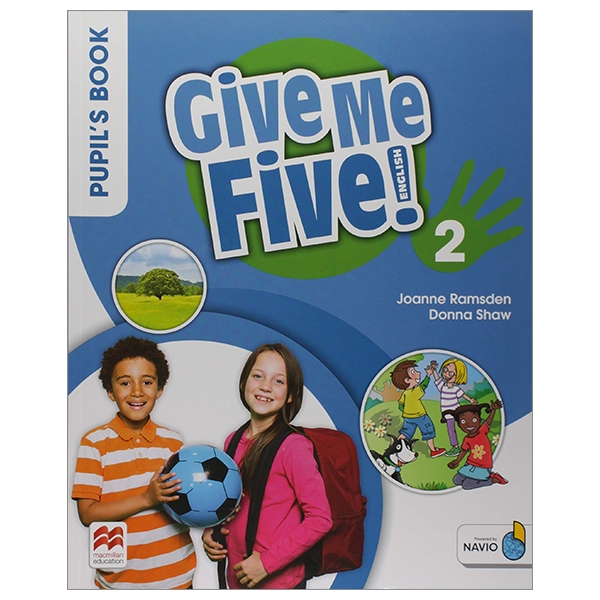 bộ give me five! level 2 pupil's book pack with navio app