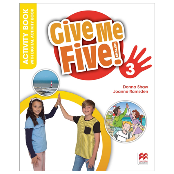 bộ give me five! level 3 activity book with digital book