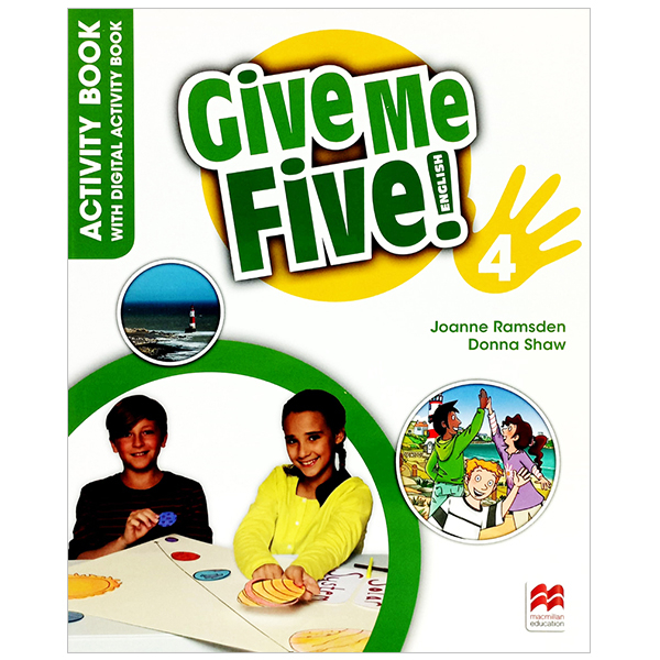 bộ give me five! level 4 activity book with digital activity book