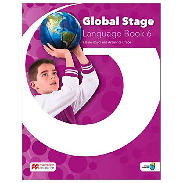 bộ global stage level 6 literacy book and language book with navio app