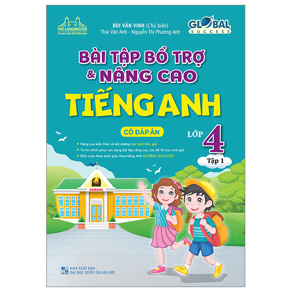 bộ global success - bài tập bổ trợ và nâng cao tiếng anh lớp 4 - tập 1 - có đáp án