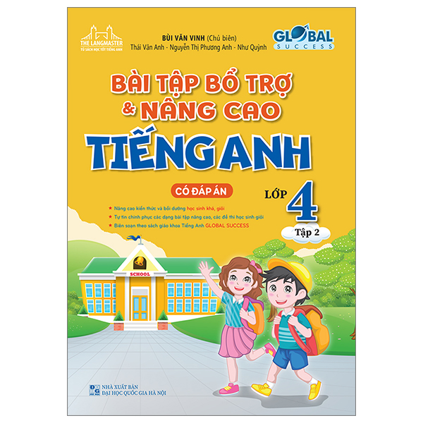 bộ global success - bài tập bổ trợ và nâng cao tiếng anh lớp 4 - tập 2 - có đáp án