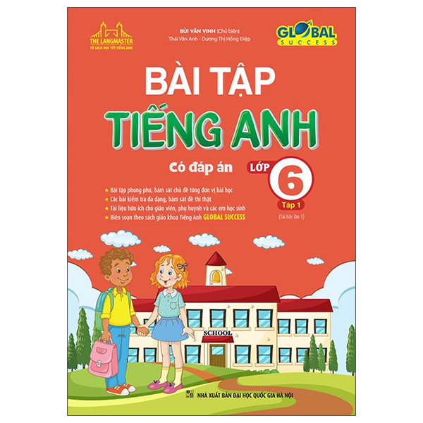 bộ global success - bài tập tiếng anh lớp 6 - tập 1 (có đáp án)