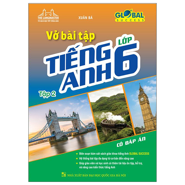 bộ global success - vở bài tập tiếng anh lớp 6 - tập 2 (có đáp án)