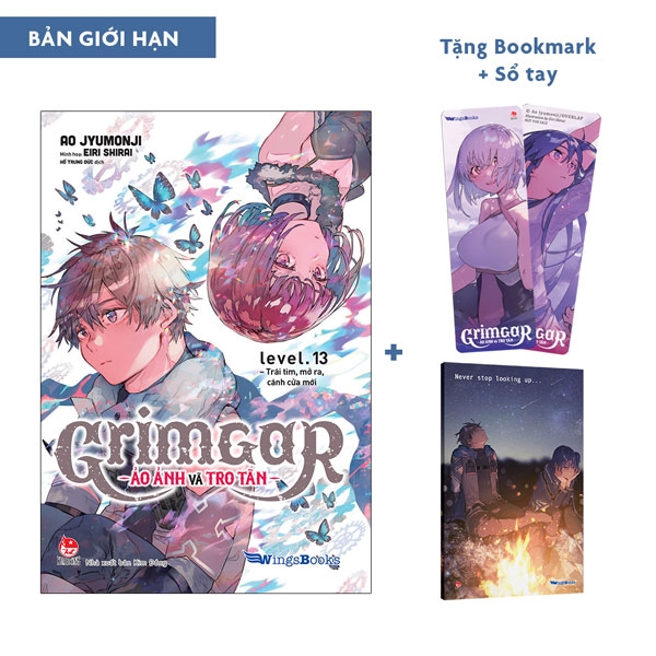 Bộ
						
										
										Grimgar - Ảo Ảnh Và Tro Tàn - Tập 13 - Bản Giới Hạn Tặng Kèm Bookmark + Sổ Tay