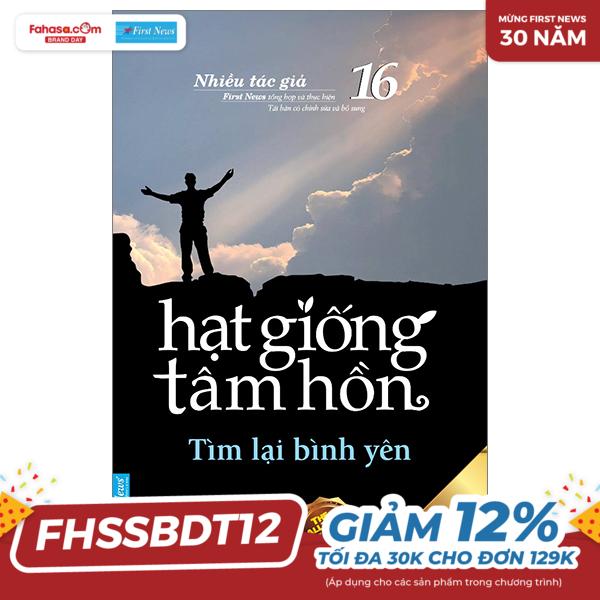 bộ hạt giống tâm hồn - tập 16: tìm lại bình yên (tái bản 2023)