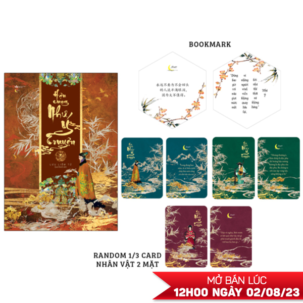 bộ hậu cung như ý truyện - tập 3 - tặng kèm bookmark lục giác bồi cứng + random một trong 3 card giấy nhân vật