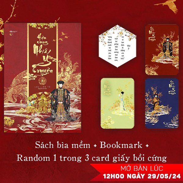 Bo
Hau Cung Nhu Y Truyen - Tap 4 - Tang Kem Bookmark Luc Giac Boi Cung + Random Mot Trong 3 Card Giay Nhan Vat