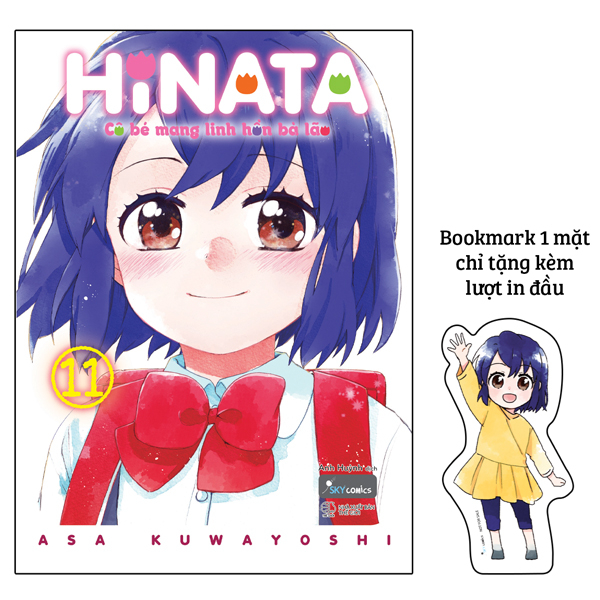 bộ hinata cô bé mang linh hồn bà lão - tập 11 - tặng kèm bookmark bế hình nhân vật 1 mặt