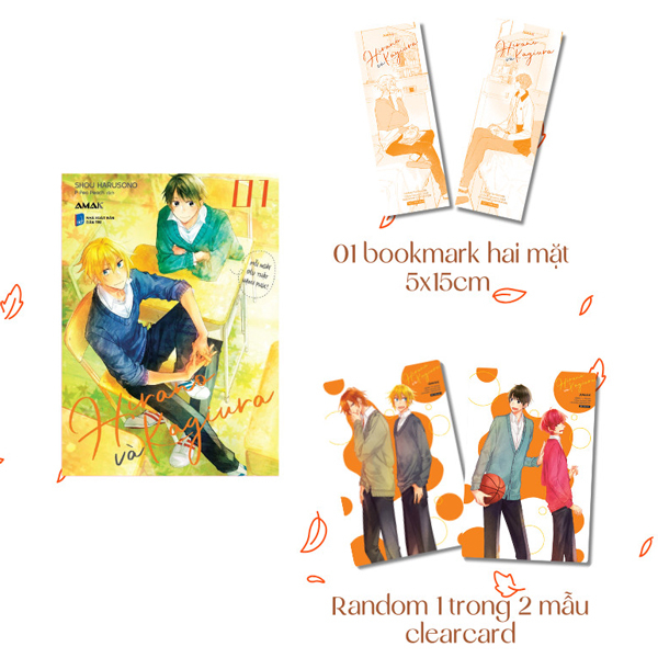 Bo
Hirano Va Kagiura - Tap 1 - Tang Kem Bookmark Hai Mat + Random 1 Trong 2 Mau Clearcard