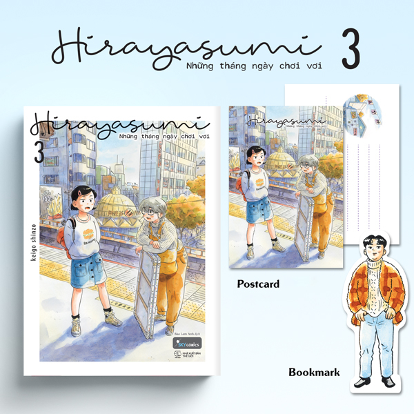 Bo
Hirayasumi - Nhung Thang Ngay Choi Voi - Tap 3 - Tang Kem Bookmark Nhan Vat + Postcard Boi Cung