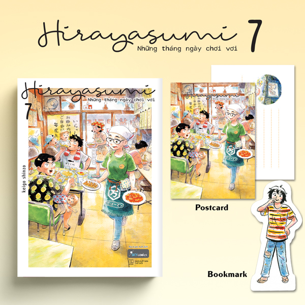 Bo
						
										
										Hirayasumi - Nhung Thang Ngay Choi Voi - Tap 7 - Tang Kem Bookmark Nhan Vat + Postcard Boi Cung