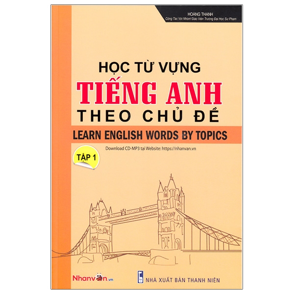 bộ học từ vựng tiếng anh theo chủ đề - tập 1