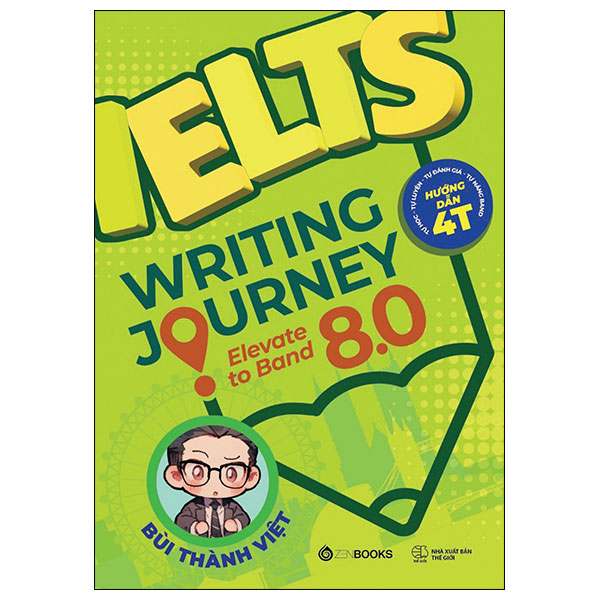 bộ ielts writing journey - elevate to band 8.0