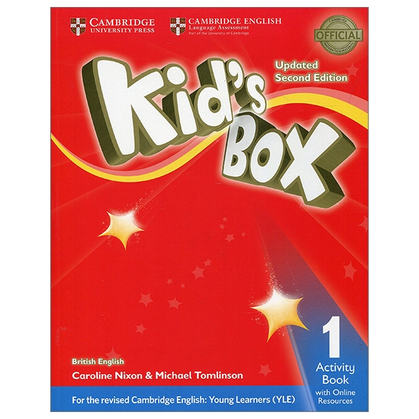 bộ kid's box level 1 activity book with online resources british english 2nd edition