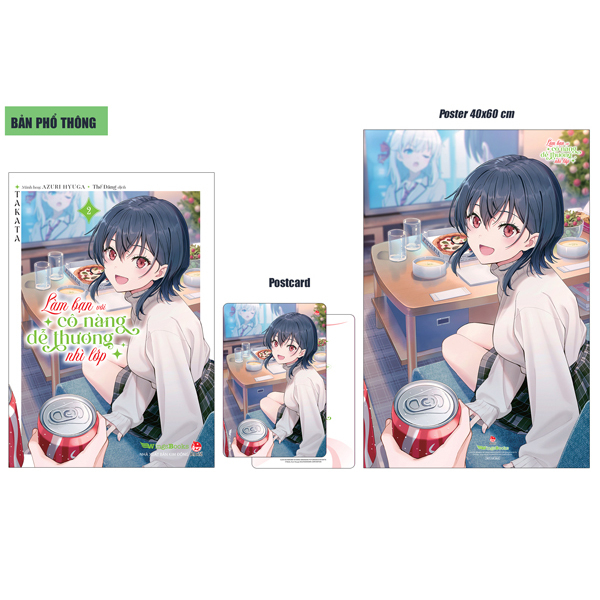 Bo
Lam Ban Voi Co Nang De Thuong Nhi Lop - Tap 2 - Tang Kem Postcard + Poster