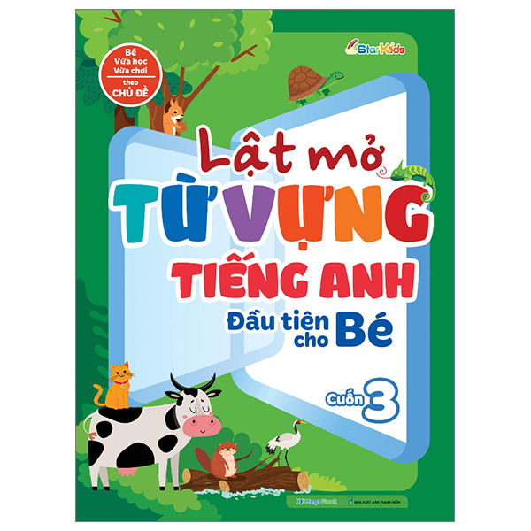 bộ lật mở từ vựng tiếng anh đầu tiên cho bé - cuốn 3