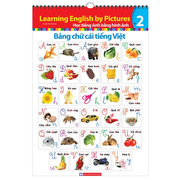 bộ learing english by pictures - học tiếng anh bằng hình ảnh - tập 2 (tái bản 2023)