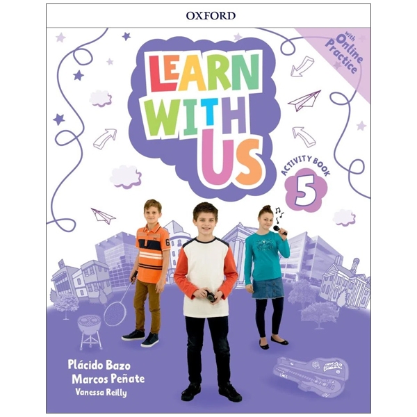 bộ learn with us: level 5: activity book with online practice