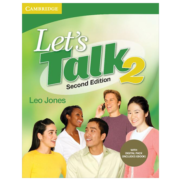 bộ let's talk level 2 student's book with digital pack - 2nd edition