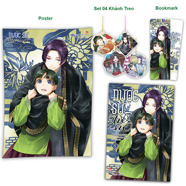 Bộ
						
										
										[Light Novel] Dược Sư Tự Sự - Tập 8 - Tặng Kèm Bookmark + Set 4 Khánh Treo + Poster