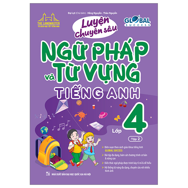 bộ luyện chuyên sâu ngữ pháp và từ vựng tiếng anh lớp 4 - tập 2