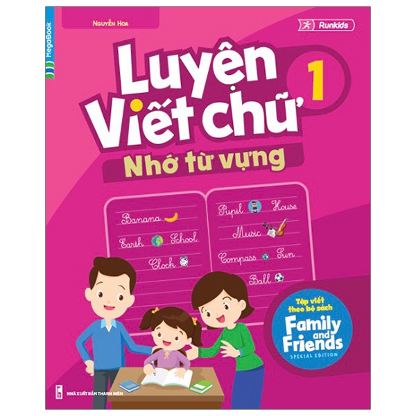 bộ luyện viết chữ nhớ từ vựng 1