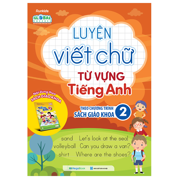 bộ luyện viết chữ từ vựng tiếng anh theo chương trình sách giáo khoa 2 (global)