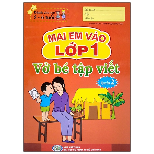 bộ mai em vào lớp 1 - vở bé tập viết - quyển 2