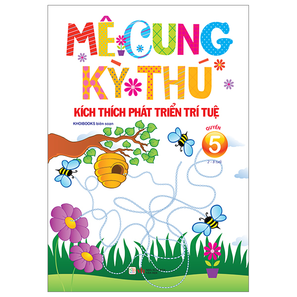 bộ mê cung kỳ thú - kích thích phát triển trí tuệ - quyển 5 (từ 2-8 tuổi)