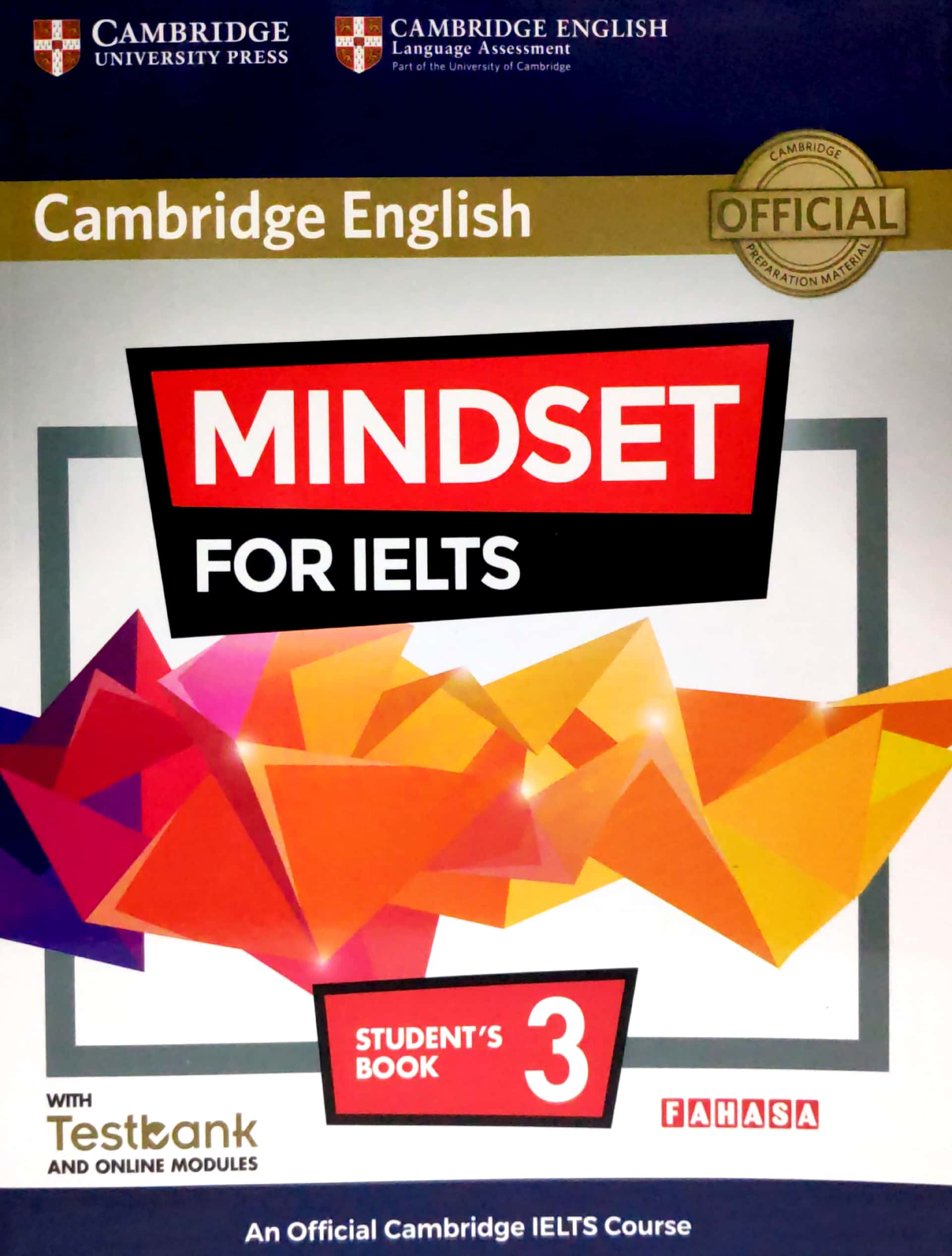 bộ mindset for ielts level 3 student's book with testbank and online modules