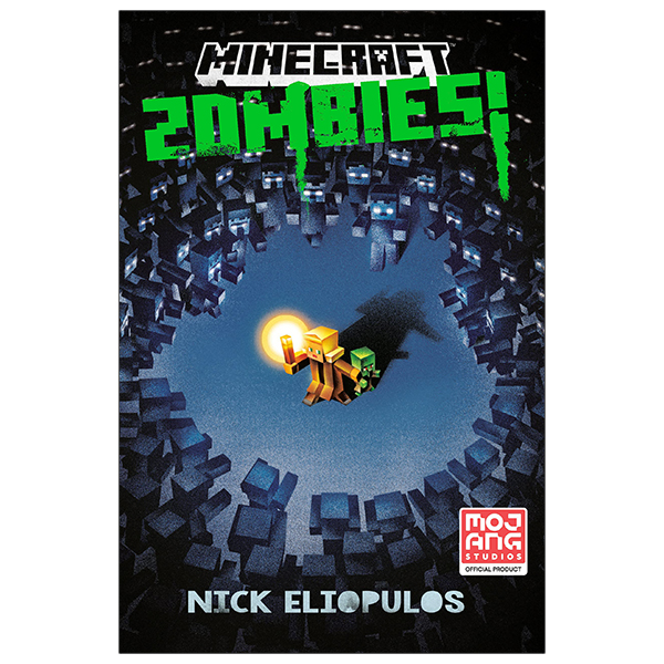 bộ minecraft book 13: zombies!: an official minecraft novel