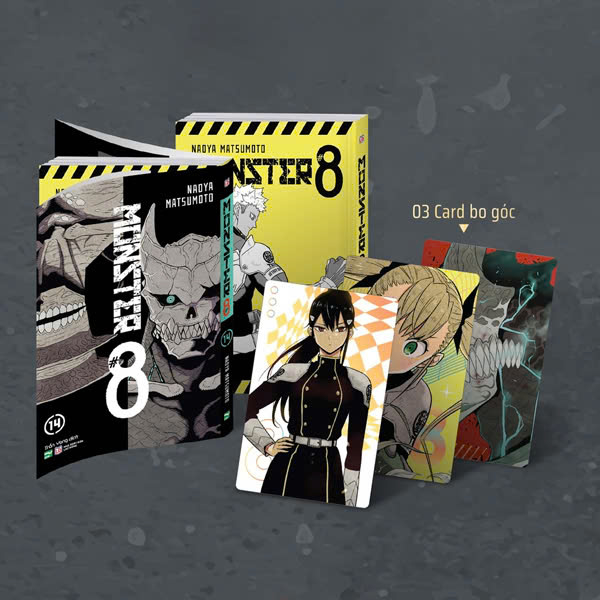 Bo
						
										
										MONSTER #8 - Tap 14 - Ban Dac Biet - Dark Ver - Tang Kem 3 Card Bo Goc