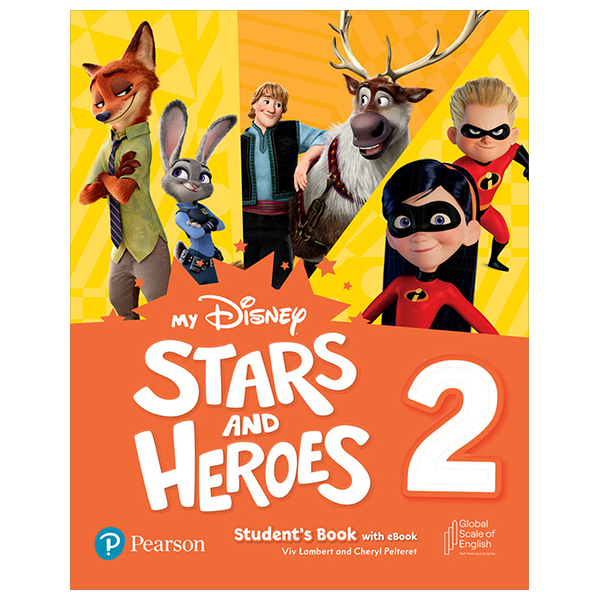 bộ my disney stars and heroes level 2 studentℹs book with ebook