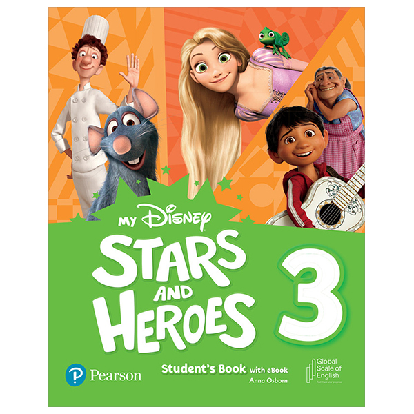 bộ my disney stars and heroes level 3 studentℹs book with ebook