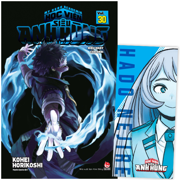 bộ my hero academia - học viện siêu anh hùng - tập 30 - điệu nhảy của dabi - tặng kèm bookmark