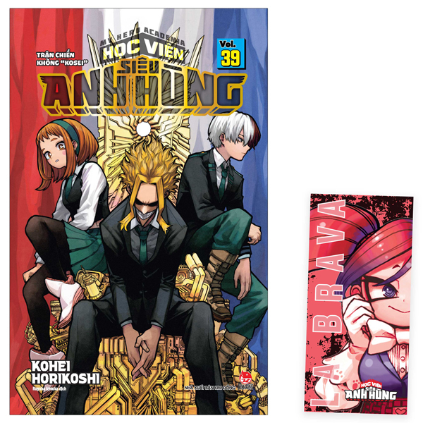 Bo
						
										
										My Hero Academia - Hoc Vien Sieu Anh Hung - Tap 39 - Tran Chien Khong “Kosei” - Tang Kem Bookmark