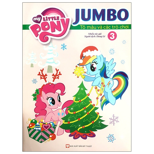 bộ my little pony - jumbo tô màu và các trò chơi 3