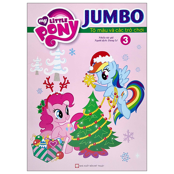 bộ my little pony - jumbo - tô màu và các trò chơi - tập 3