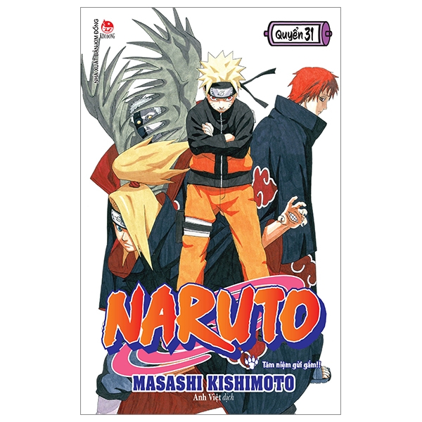 bộ naruto - tập 31 - tâm niệm gửi gắm (tái bản 2022)