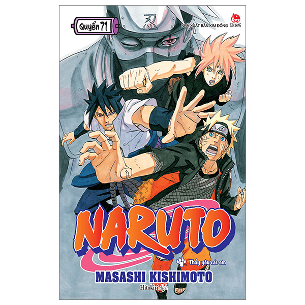 bộ naruto - tập 71 - thầy yêu các em (tái bản 2023)