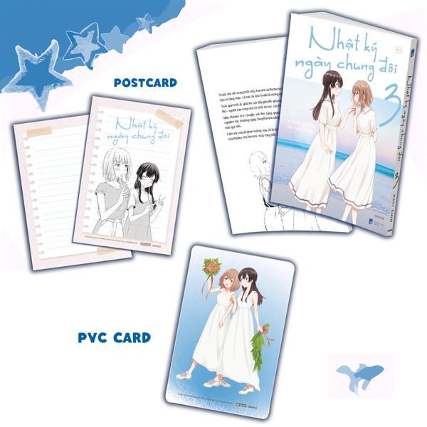 Bo
						
										
										Nhat Ky Ngay Chung Doi - Tap 3 - Tang Kem Postcard “Our Sweet Moment” + PVC Card “Beautiful In White”