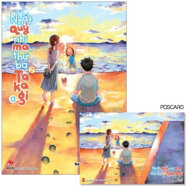 bộ nhất quỷ nhì ma, thứ ba (vẫn là) takagi - tập 13 - tặng kèm postcard (tái bản 2023)