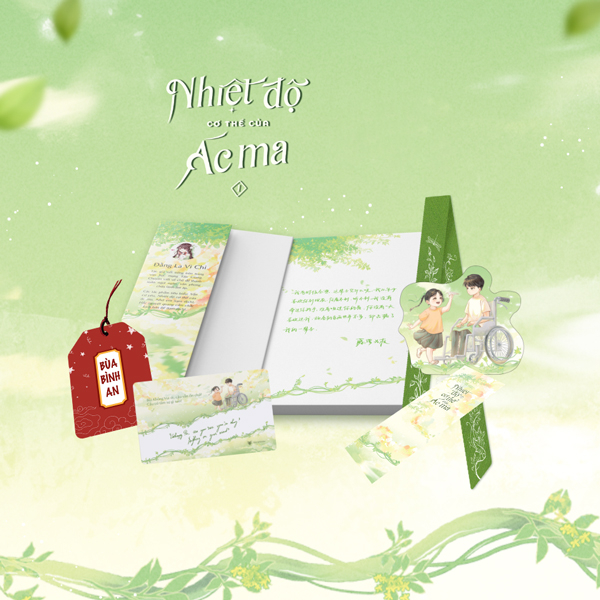 Bo
Nhiet Do Co The Cua Ac Ma - Tap 1 - Ban Dac Biet - Tang Kem Bookmark + To Gac Co Loi Nhan Va Chu Ky Cua Tac Gia + Khan Lua Xanh + Standee Mica + Card Trong Suot + Bua Binh An