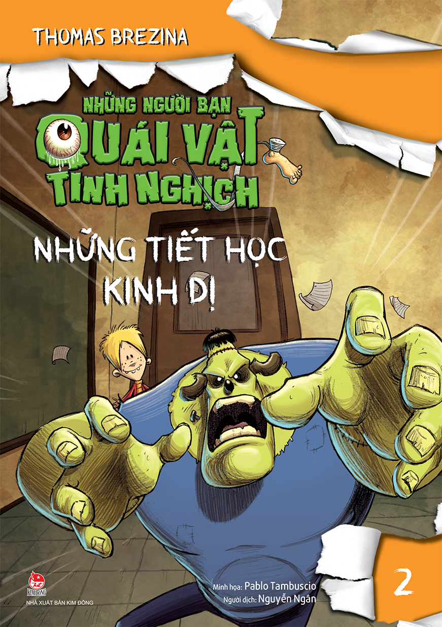 bộ những người bạn quái vật tinh nghịch - tập 2 - những tiết học kinh dị