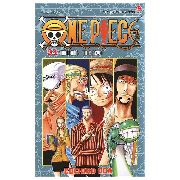 Bo
One Piece - Tap 34 - Thu Do Nuoc - Water Seven - Ban Bia Ao (Tai Ban 2022)