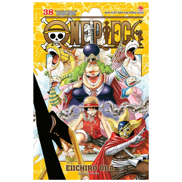 Bo
						
										
										One Piece - Tap 38 - Rocket Man!! - Ban Bia Ao (Tai Ban 2022)