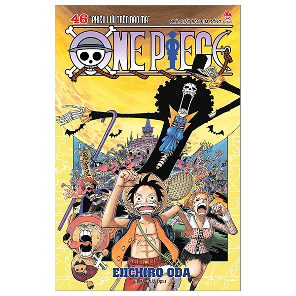 bộ one piece - tập 46 - phiêu lưu trên đảo ma (tái bản 2022)