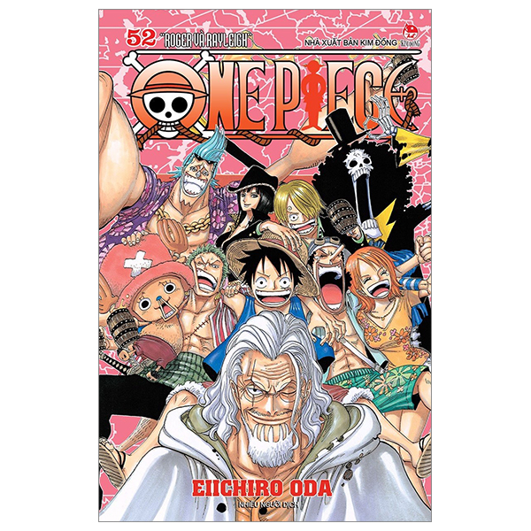 bộ one piece - tập 52 - roger và rayleigh (tái bản 2022)